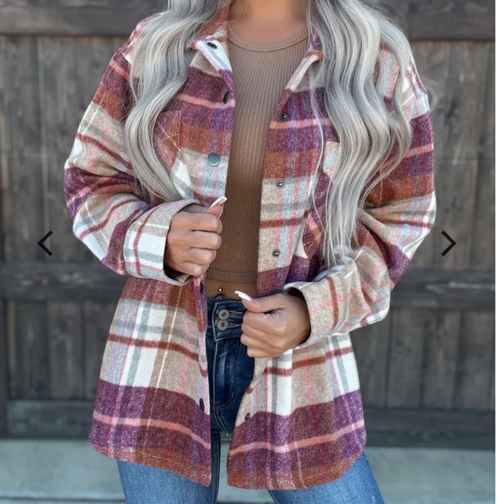 Plaid Shacket - image 2